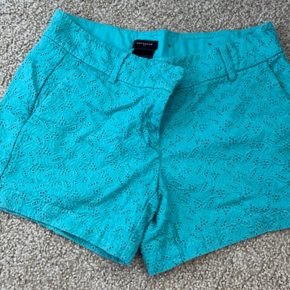 Ann Taylor Eyelet Shorts